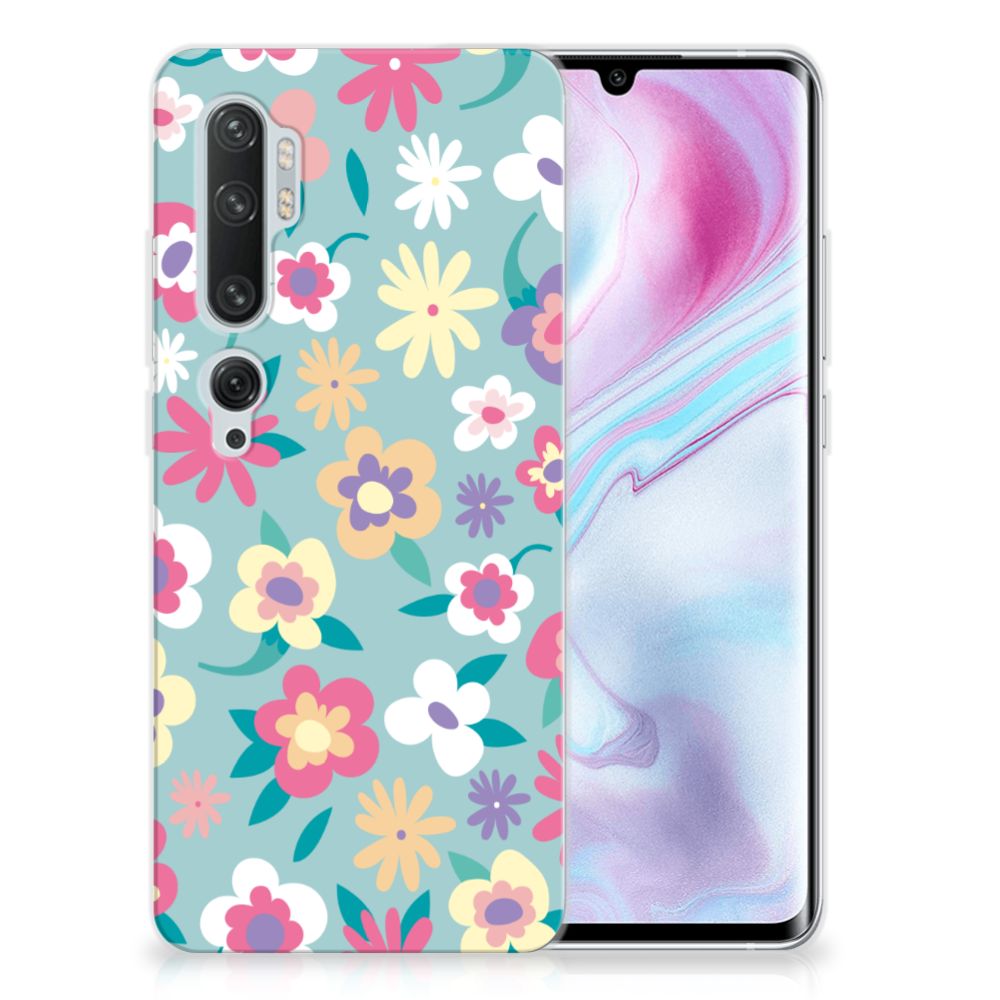 Xiaomi Mi Note 10 Pro TPU Case Flower Power