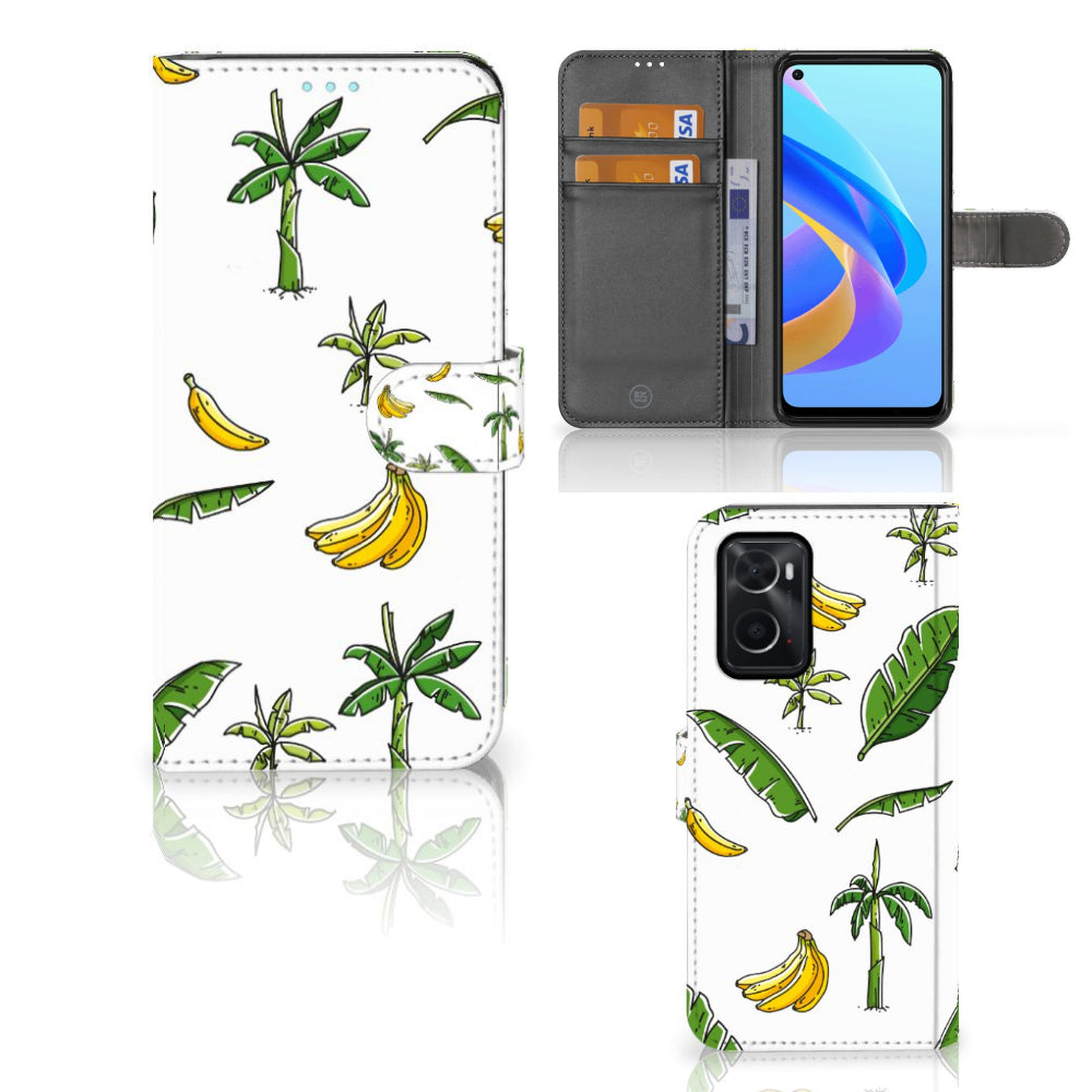 OPPO A76 | A96 Hoesje Banana Tree