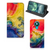 Bookcase Nokia 3.4 Watercolor Dark - B2C Telecom