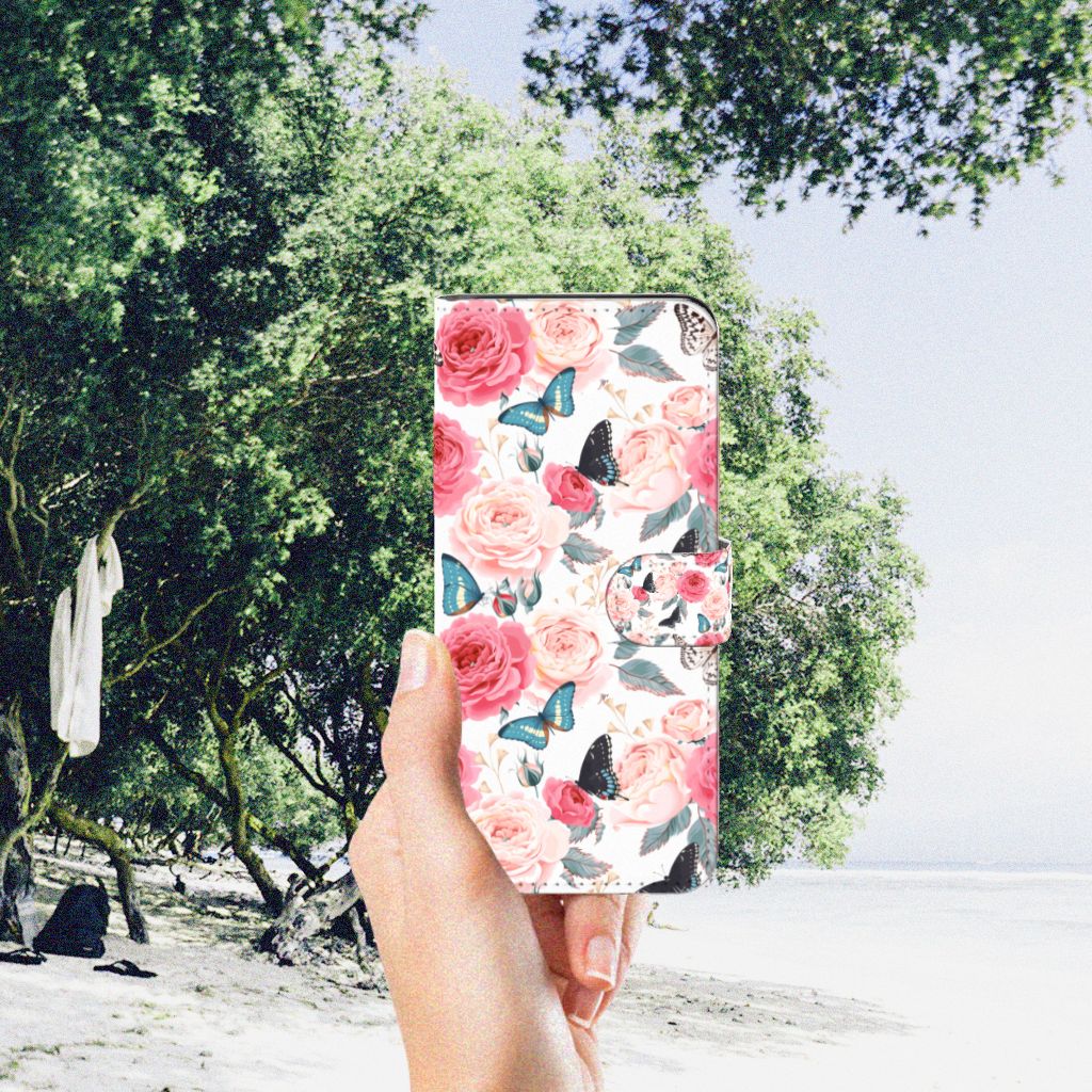 Motorola Moto G32 Hoesje Butterfly Roses