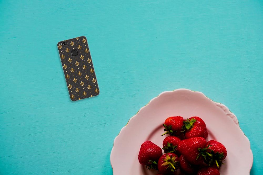 Huawei P10 Lite TPU bumper Franse Lelie