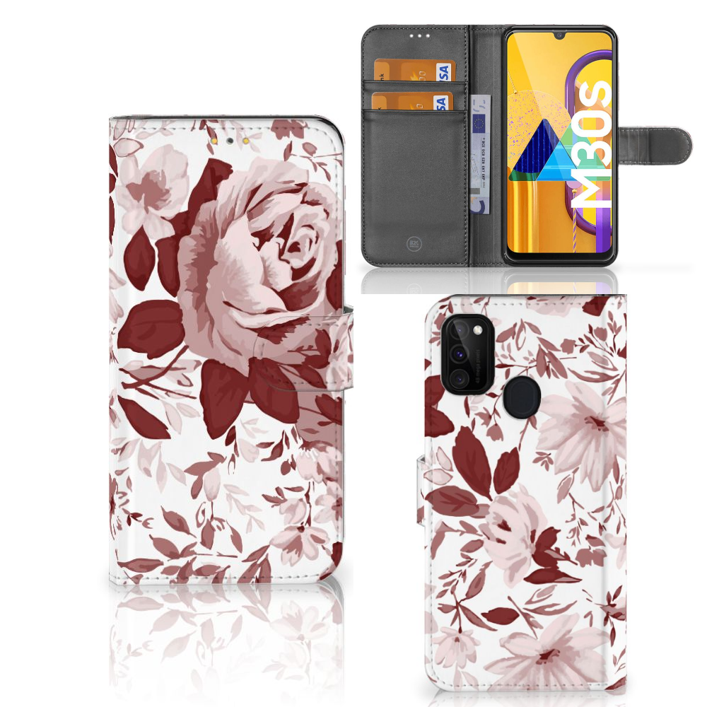 Hoesje Samsung Galaxy M21 | M30s Watercolor Flowers
