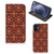 iPhone 12 Mini Hoesje met Magneet Batik Brown - B2C Telecom