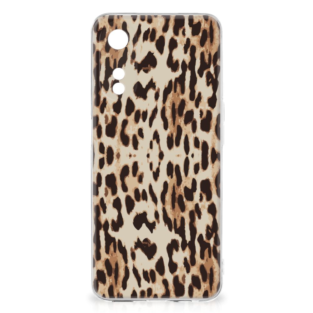 OPPO A78 5G | A58 5G TPU Hoesje Leopard