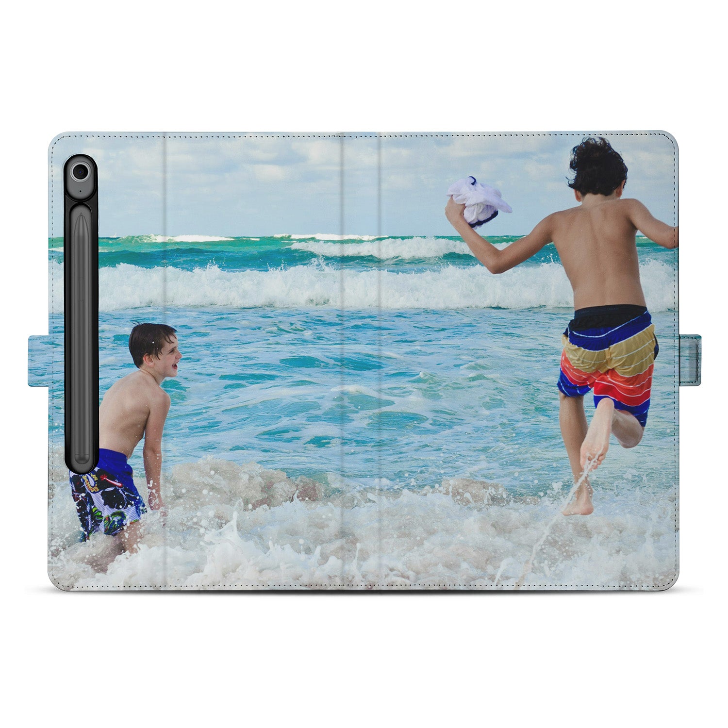 Book Cover Hoesje met Standaard voor Samsung Galaxy Tab S10 FE / S9 FE – Eigen Ontwerp