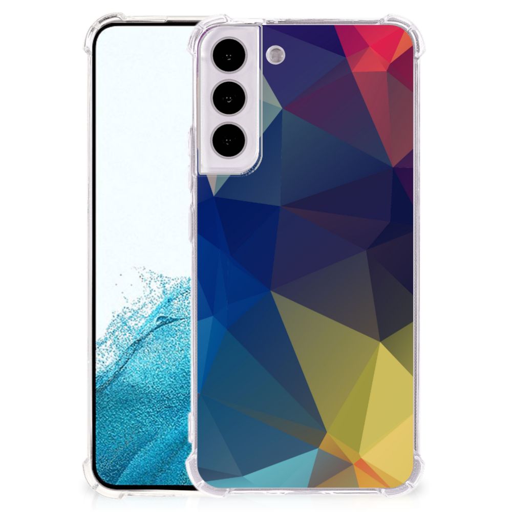 Samsung Galaxy S22 Plus Shockproof Case Polygon Dark B2C Telecom