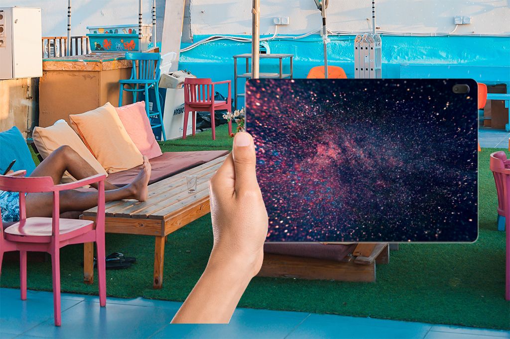 Lenovo Tab E10 Back Cover Stars