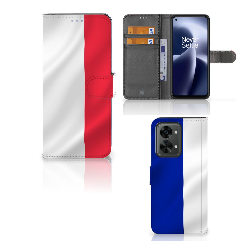 OnePlus Nord 2T Bookstyle Case Frankrijk