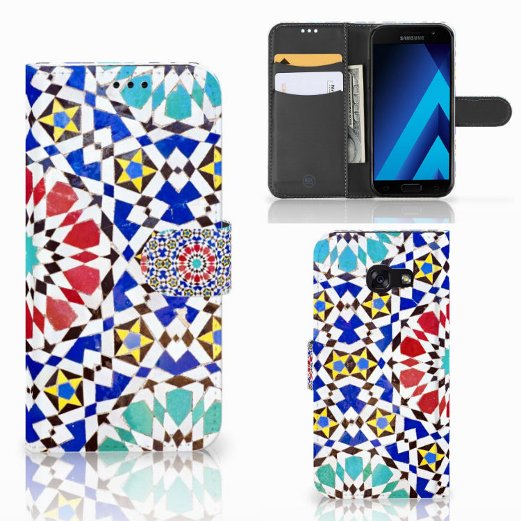 Samsung Galaxy A5 2017 Bookcase Mozaïek