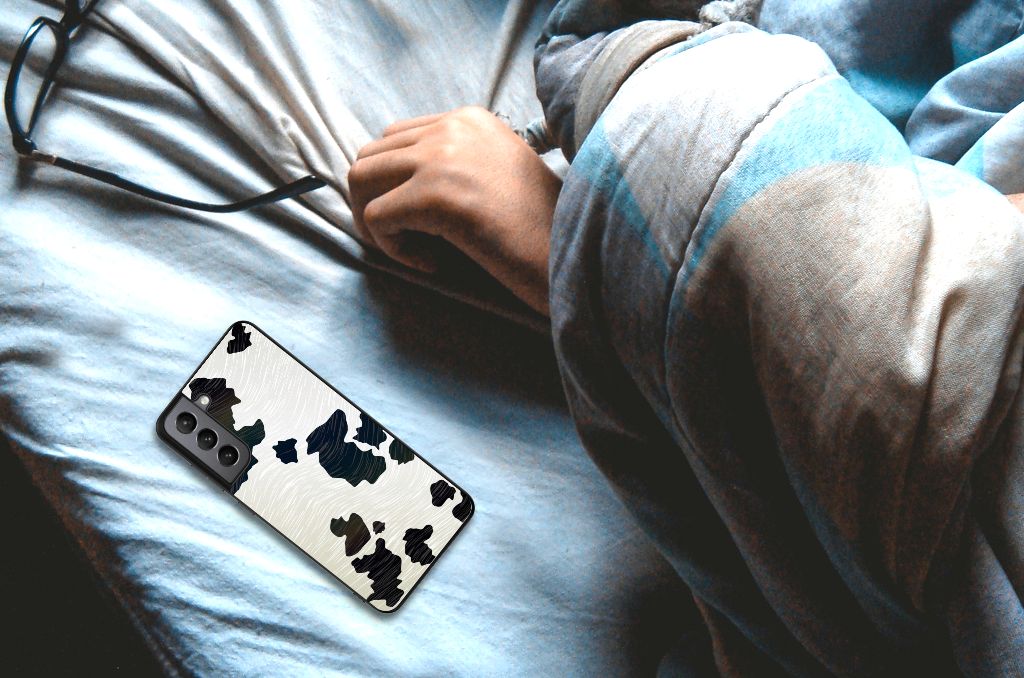 Samsung Galaxy S21FE Dierenprint Telefoonhoesje Koeienvlekken B2C Telecom