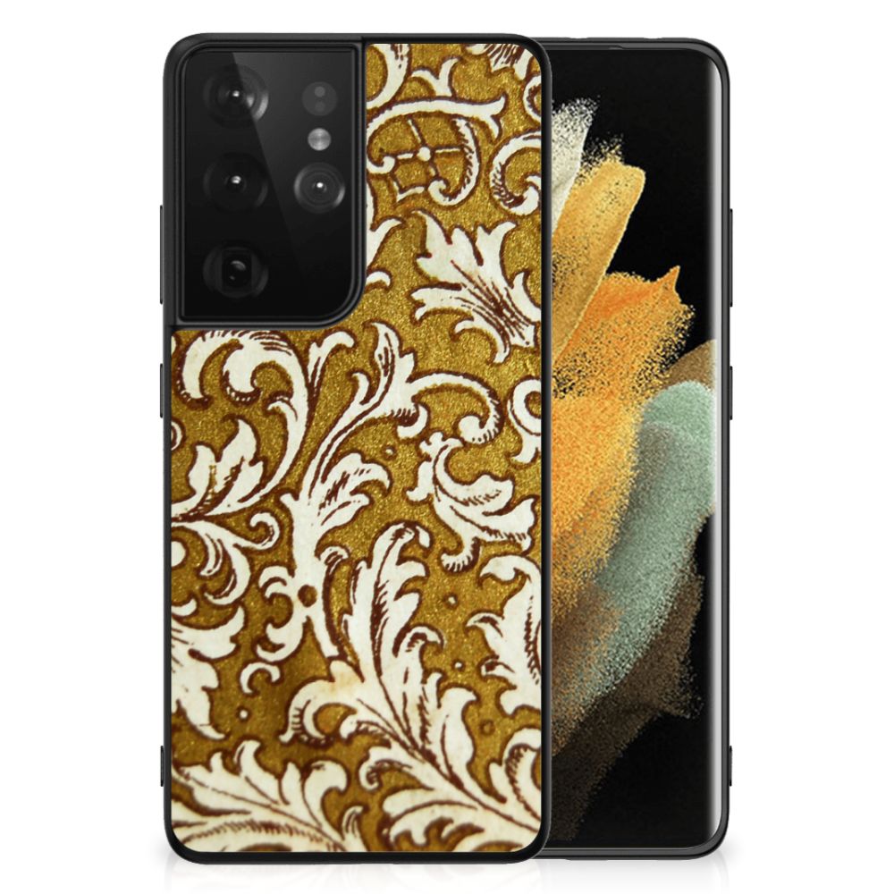 Back Cover Samsung Galaxy S21 Ultra Barok Goud B2C Telecom