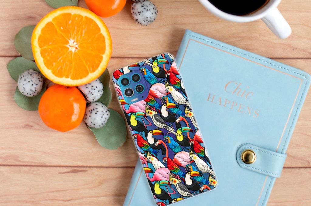 Motorola Moto G100 TPU Hoesje Birds B2C Telecom