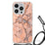 iPhone 14 Pro Anti-Shock Hoesje Marmer Oranje B2C Telecom