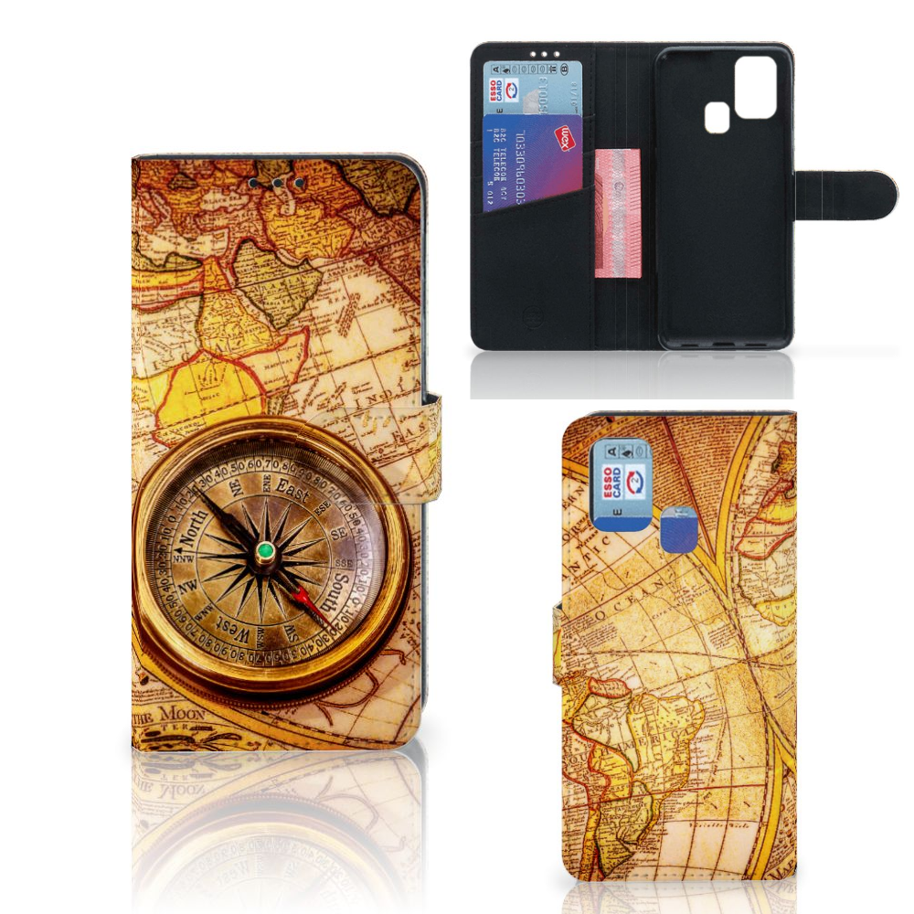 Samsung Galaxy M31 Flip Cover Kompas