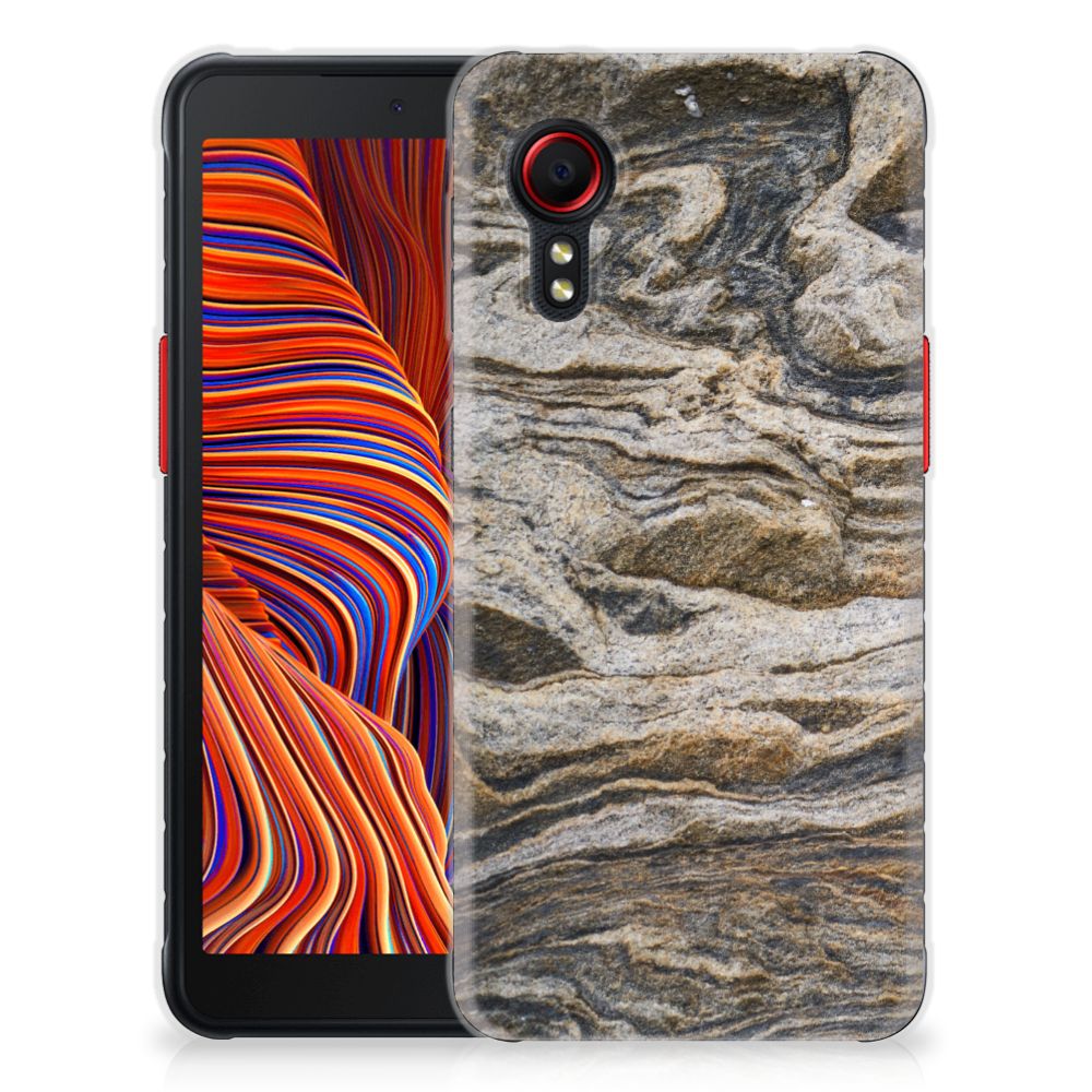 Samsung Galaxy Xcover 5 TPU Siliconen Hoesje Steen B2C Telecom