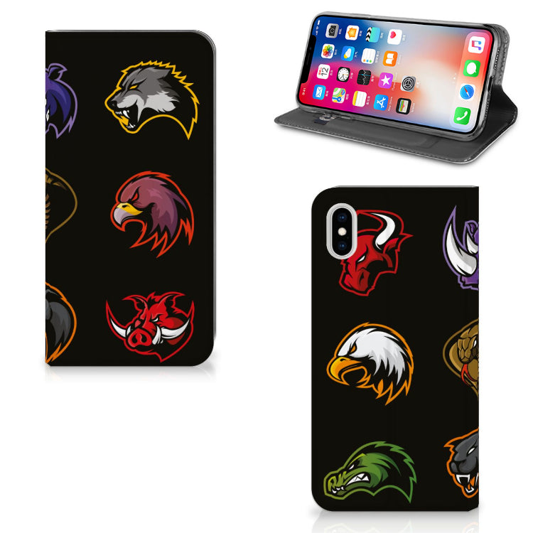 Apple iPhone Xs Max Magnet Case Cartoon