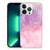 Hoesje maken iPhone 13 Pro Max Pink Purple Paint met schilderachtig design en pastelkleuren.