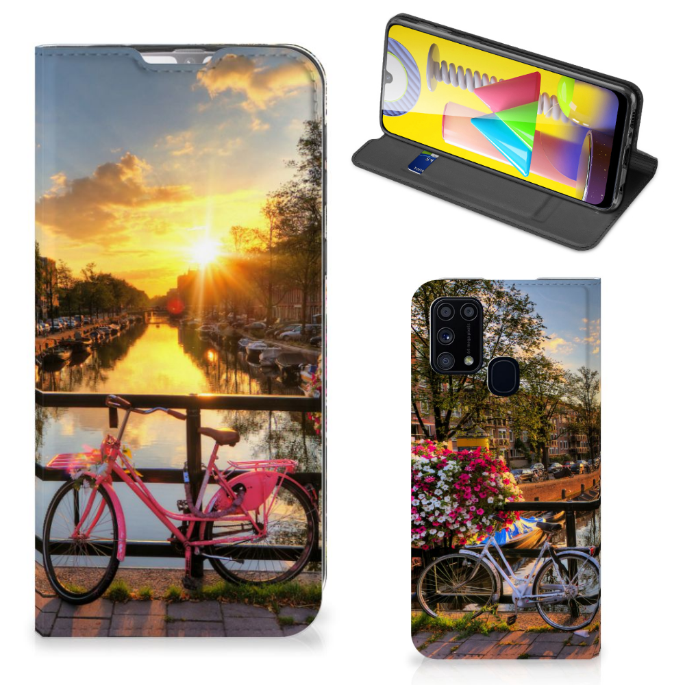 Samsung Galaxy M31 Book Cover Amsterdamse Grachten