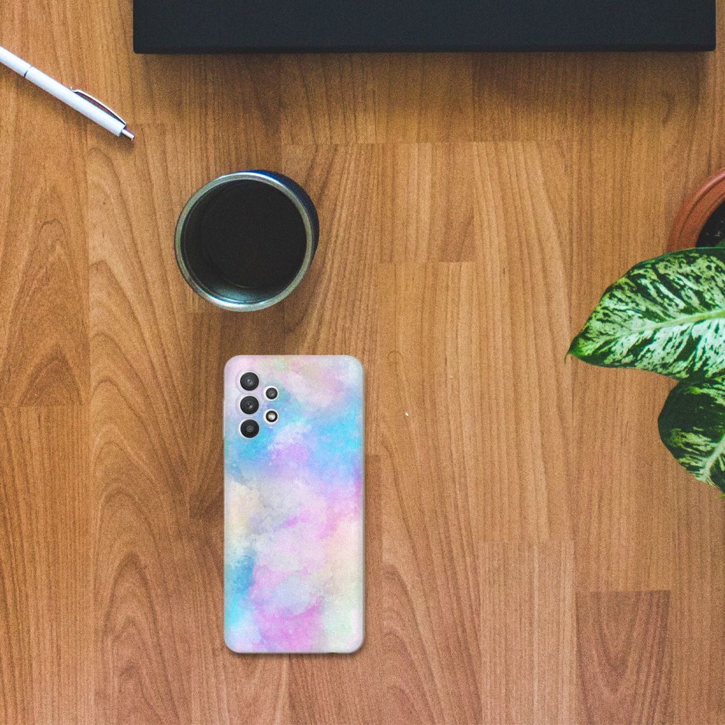 Hoesje maken Samsung Galaxy A32 4G | A32 5G Enterprise Editie Watercolor Light B2C Telecom