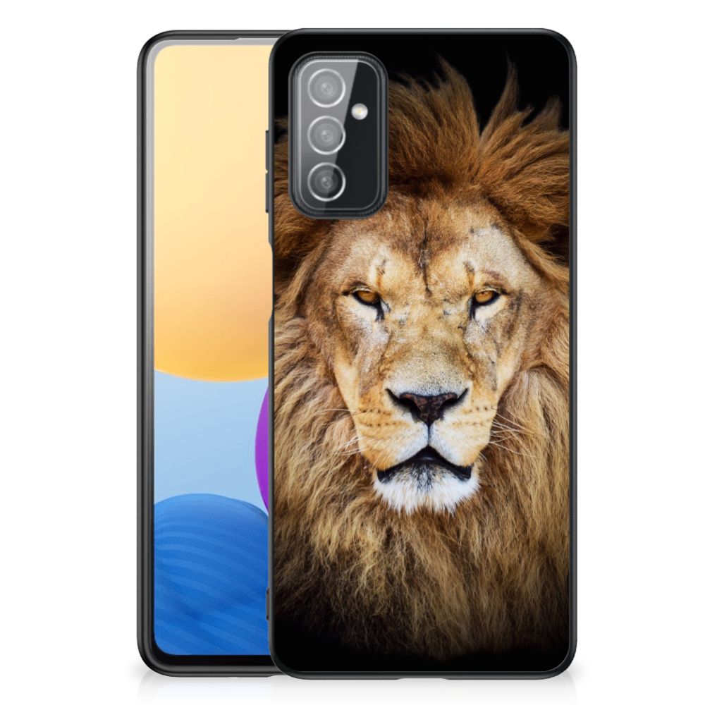 Samsung Galaxy M52 Dierenprint Telefoonhoesje Leeuw B2C Telecom