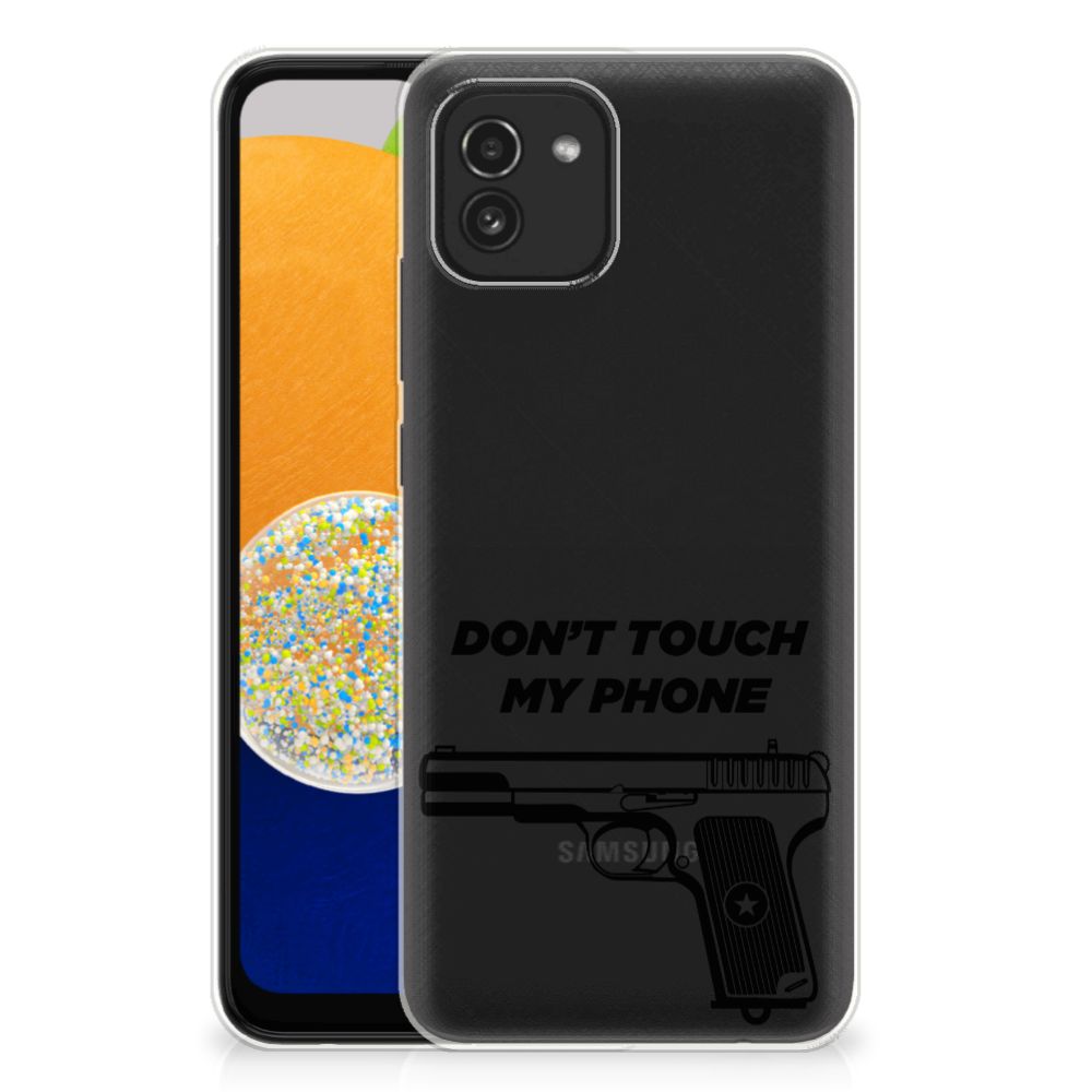 Samsung Galaxy A03 Silicone-hoesje Pistol DTMP B2C Telecom