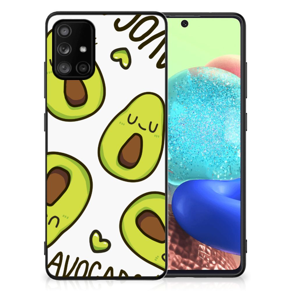 Samsung Galaxy A71 Hoesje Avocado Singing