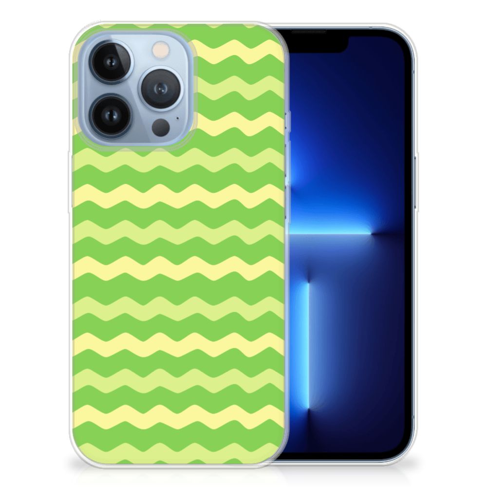 Apple iPhone 13 Pro TPU bumper Waves Green B2C Telecom