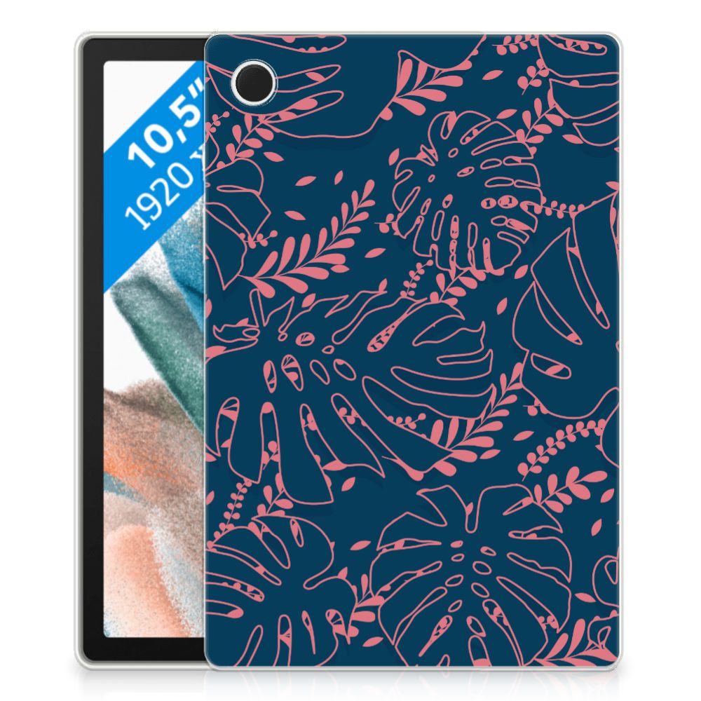 Samsung Galaxy Tab A8 2021/2022 Siliconen Hoesje Palm Leaves - B2C Telecom