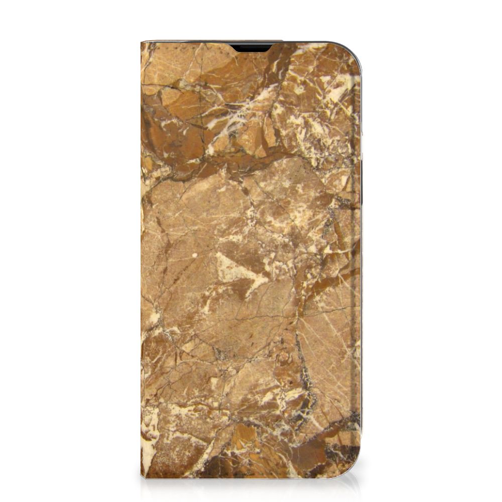 iPhone 14 Standcase Marmer Creme - B2C Telecom