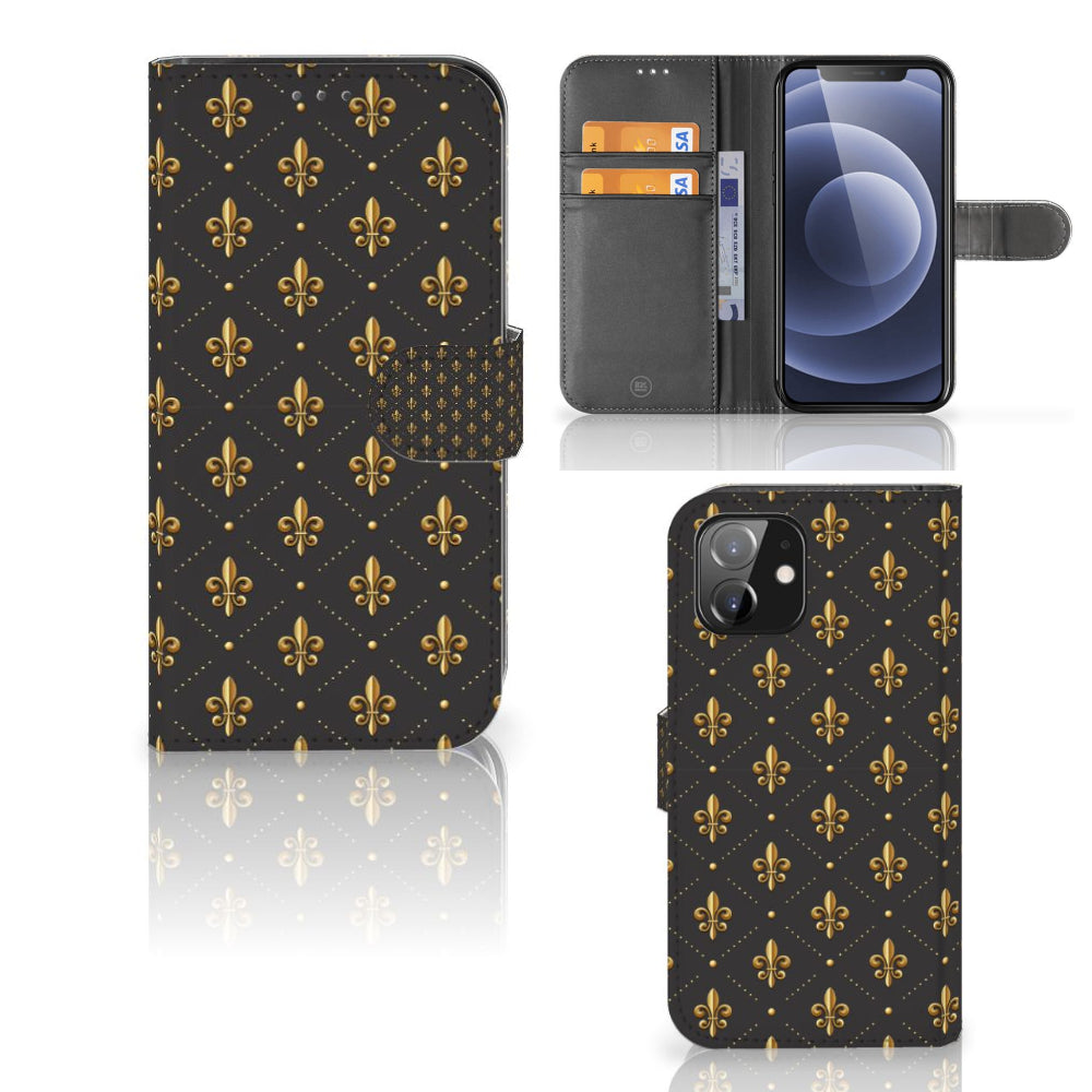 iPhone 12 | 12 Pro (6.1") Telefoon Hoesje Franse Lelie