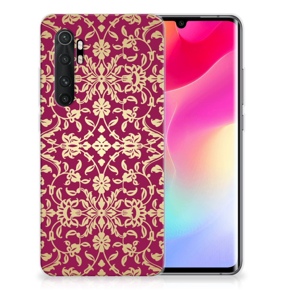 Siliconen Hoesje Xiaomi Mi Note 10 Lite Barok Pink B2C Telecom