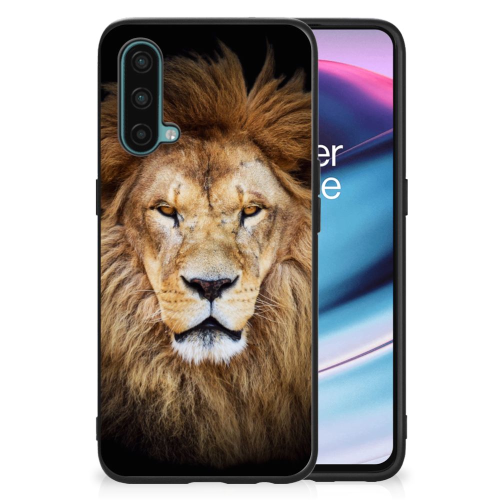 OnePlus Nord CE 5G Dierenprint Telefoonhoesje Leeuw B2C Telecom