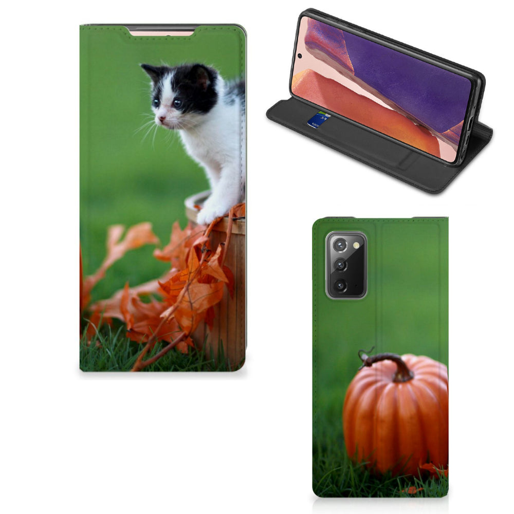 Samsung Galaxy Note20 Hoesje maken Kitten