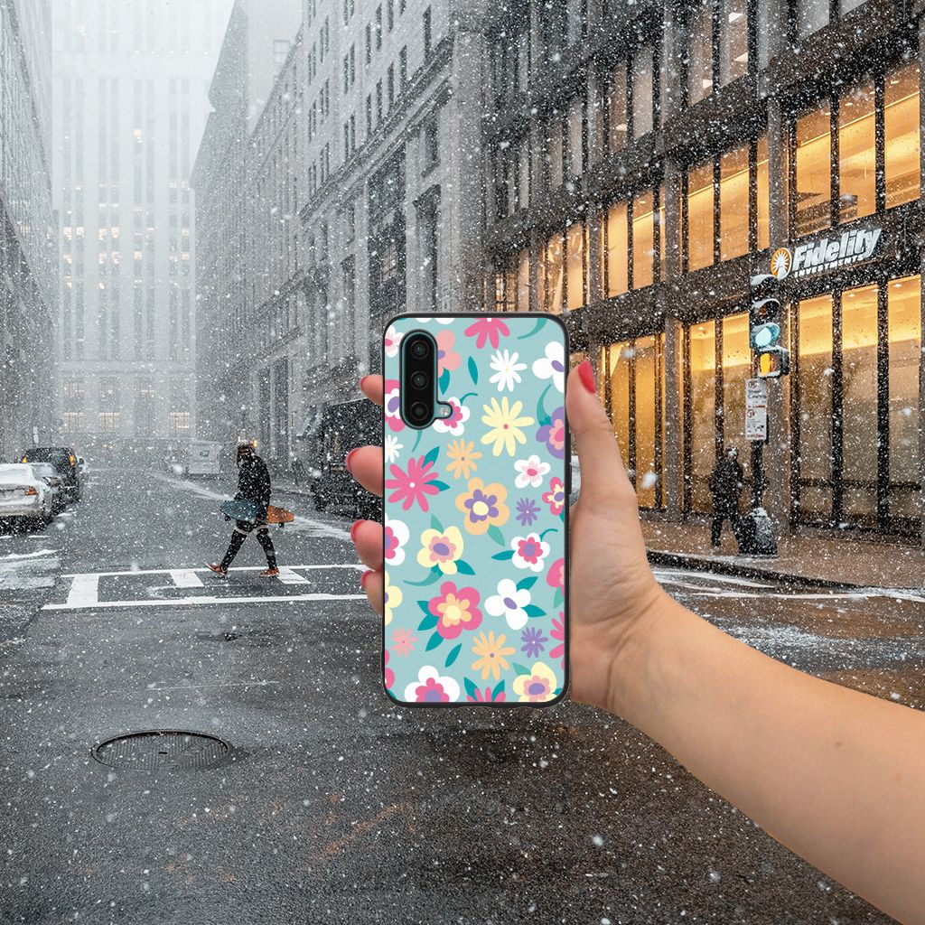OnePlus Nord CE 5G Bloemen Hoesje Flower Power B2C Telecom