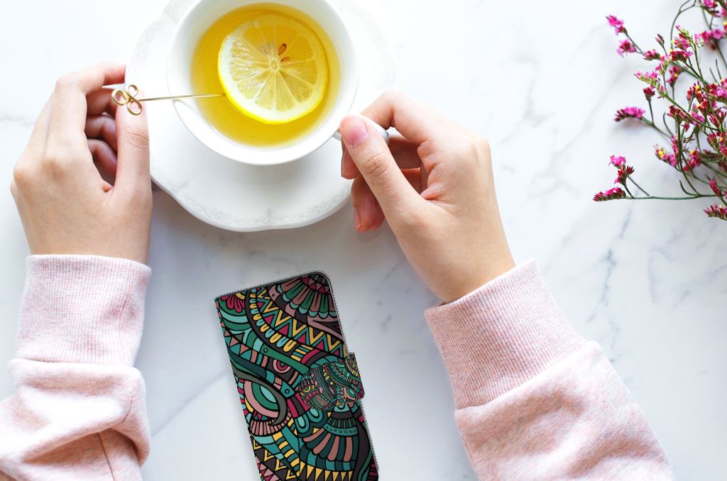 Samsung Galaxy A3 2017 Telefoon Hoesje Aztec