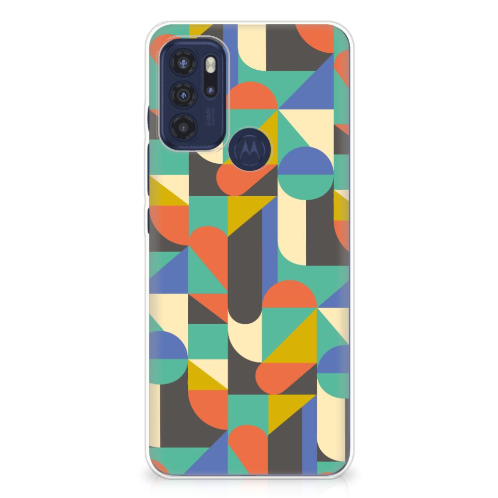 Motorola Moto G60s TPU bumper Funky Retro