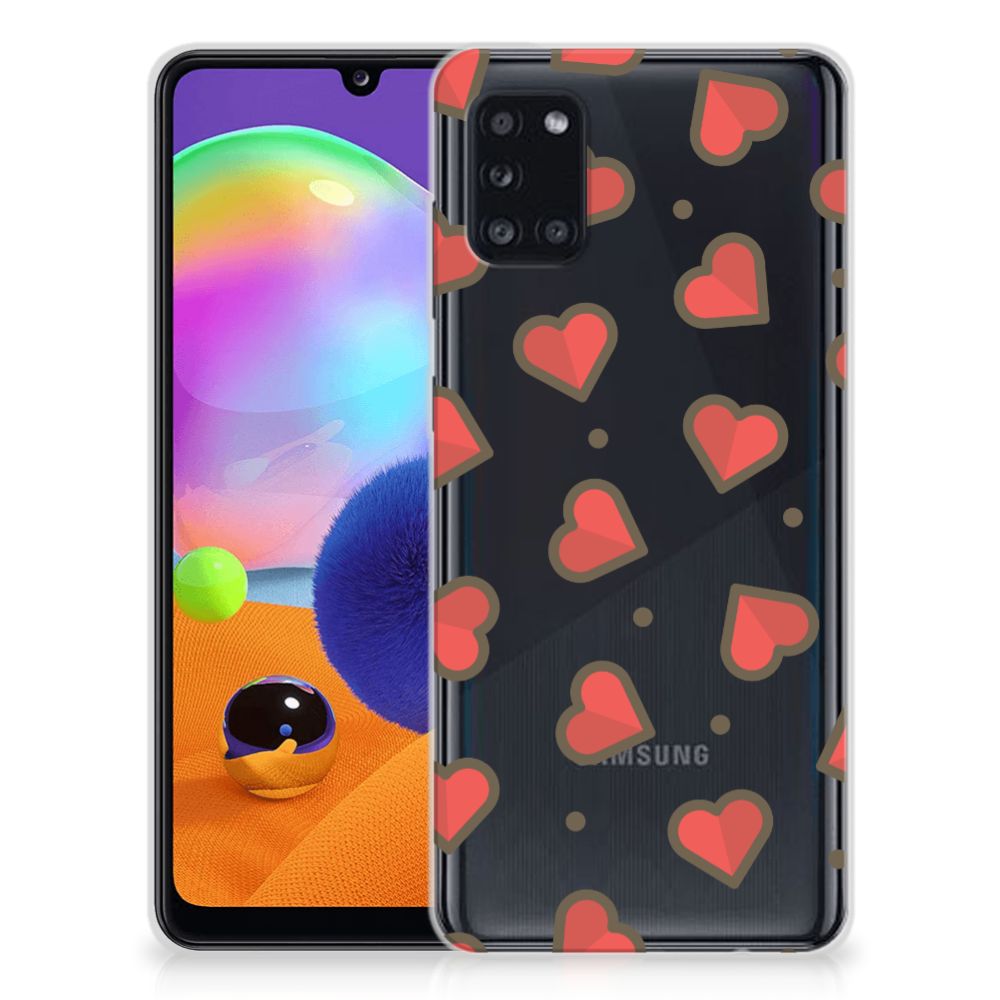 Samsung Galaxy A31 TPU bumper Hearts B2C Telecom