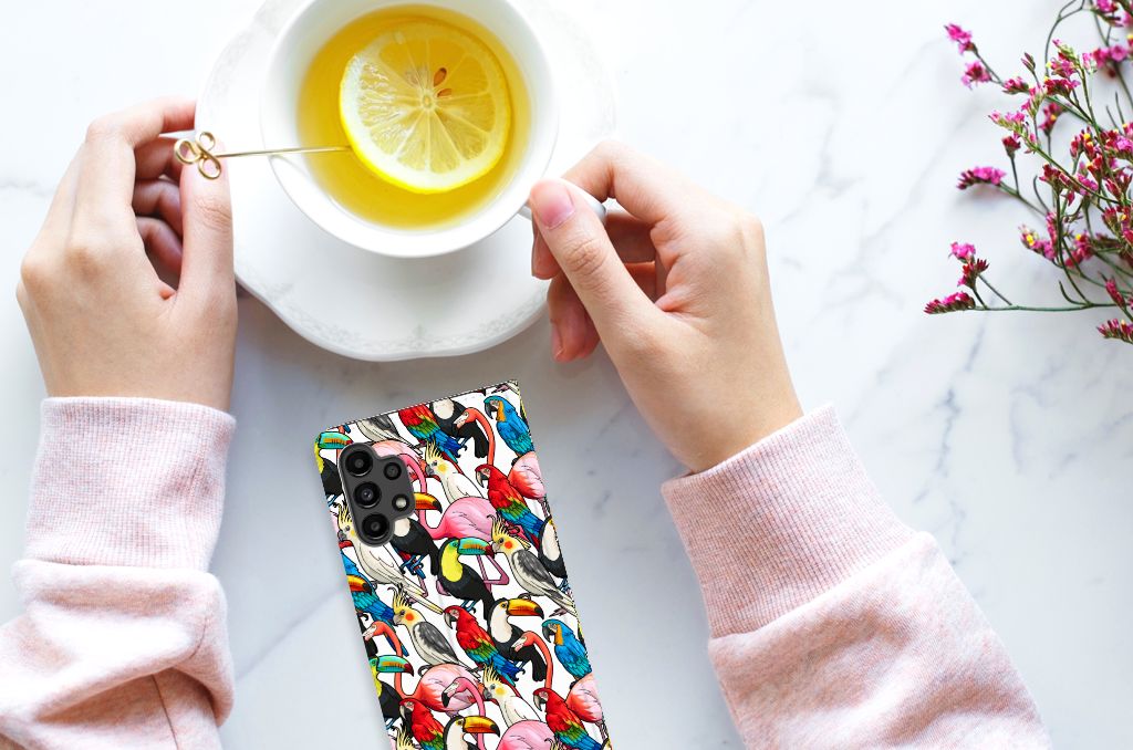 Samsung Galaxy A13 (4G) Hoesje maken Birds - B2C Telecom