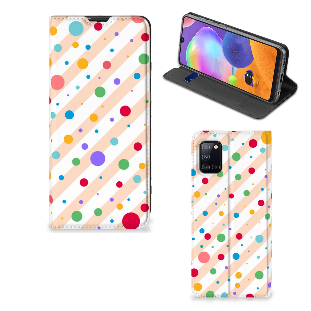 Samsung Galaxy A31 Hoesje met Magneet Dots - B2C Telecom