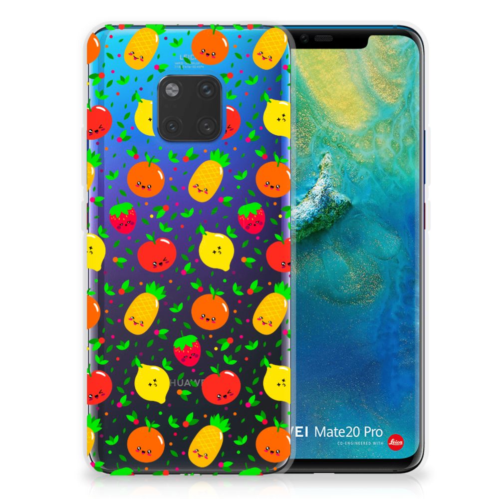 Huawei Mate 20 Pro Siliconen Case Fruits