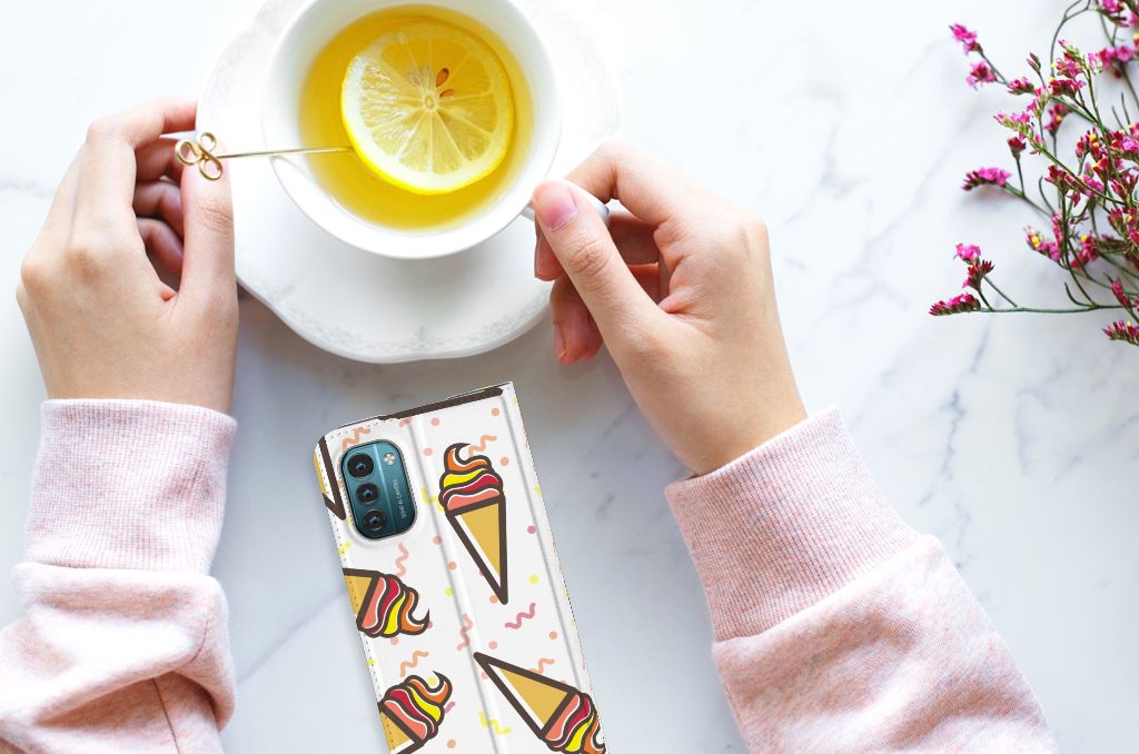 Nokia G11 | G21 Flip Style Cover Icecream - B2C Telecom