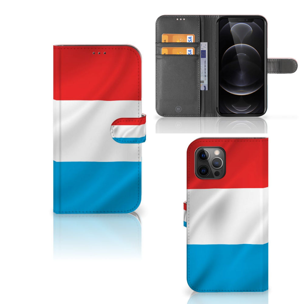 Apple iPhone 12 Pro Max Bookstyle Case Luxemburg