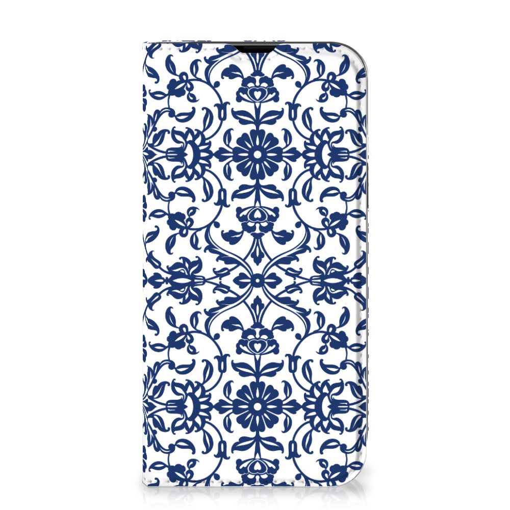 iPhone 14 Smart Cover Flower Blue - B2C Telecom