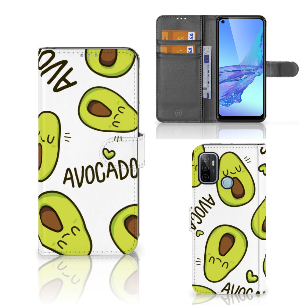 OPPO A53 | OPPO A53s Leuk Hoesje Avocado Singing