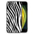 iPhone SE 2022 | SE 2020 | 7/8 Dierenprint Telefoonhoesje Zebra met zebra-streep design en schokabsorberend TPU materiaal.