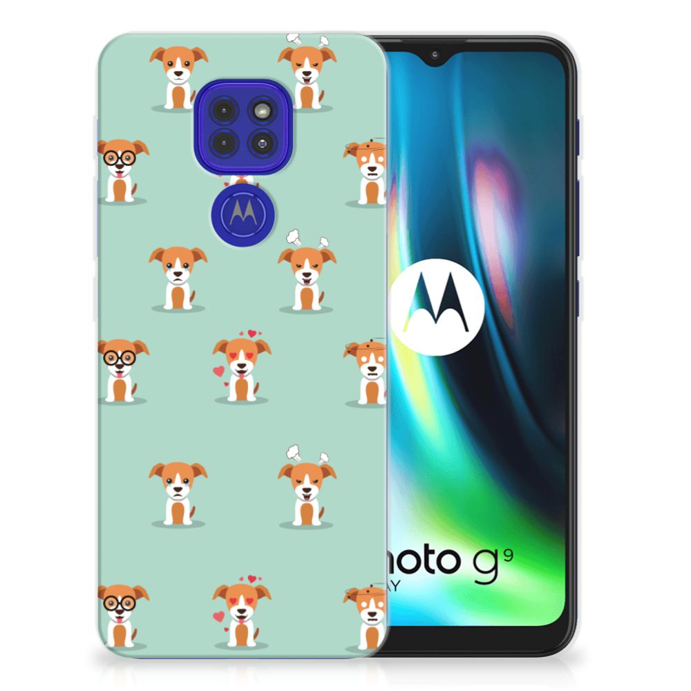 Motorola Moto G9 Play | E7 Plus TPU Hoesje Pups B2C Telecom