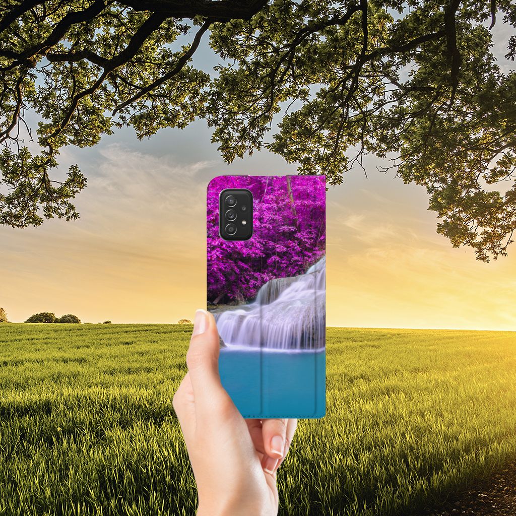 Samsung Galaxy A03s Book Cover Waterval - B2C Telecom