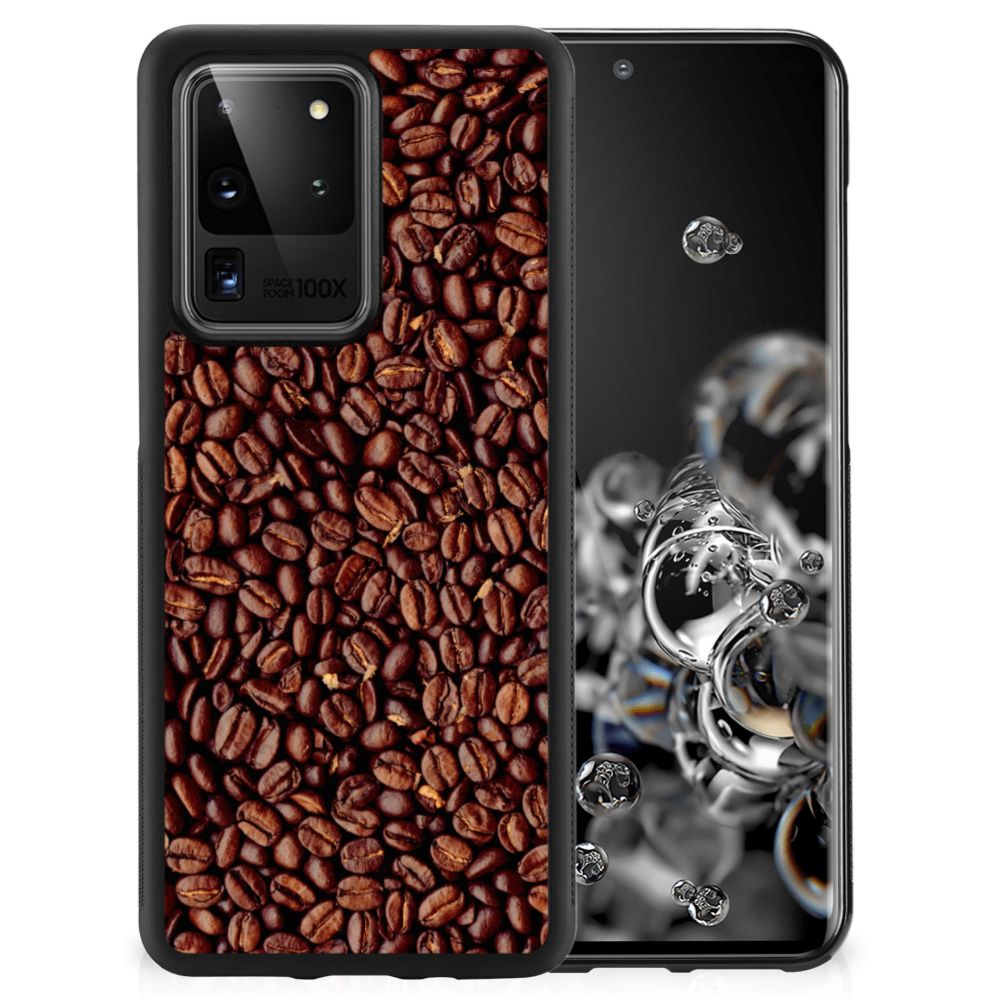 Samsung Galaxy S20 Ultra Silicone Case Koffiebonen
