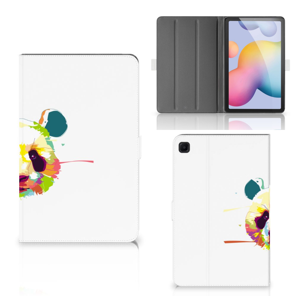 Samsung Galaxy Tab S6 Lite | S6 Lite (2022) Hippe Tablet Hoes Panda Color