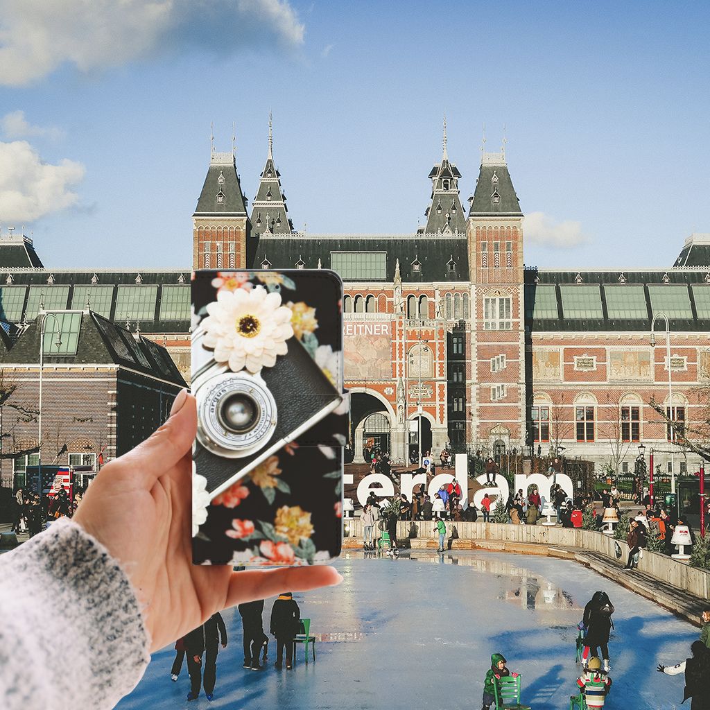 Huawei P10 Lite Telefoonhoesje met foto Vintage Camera